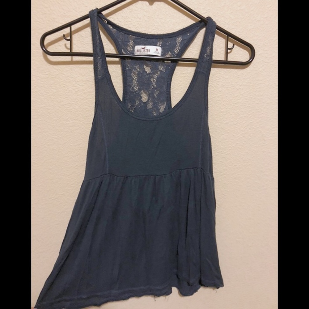 Navy Hollister Top